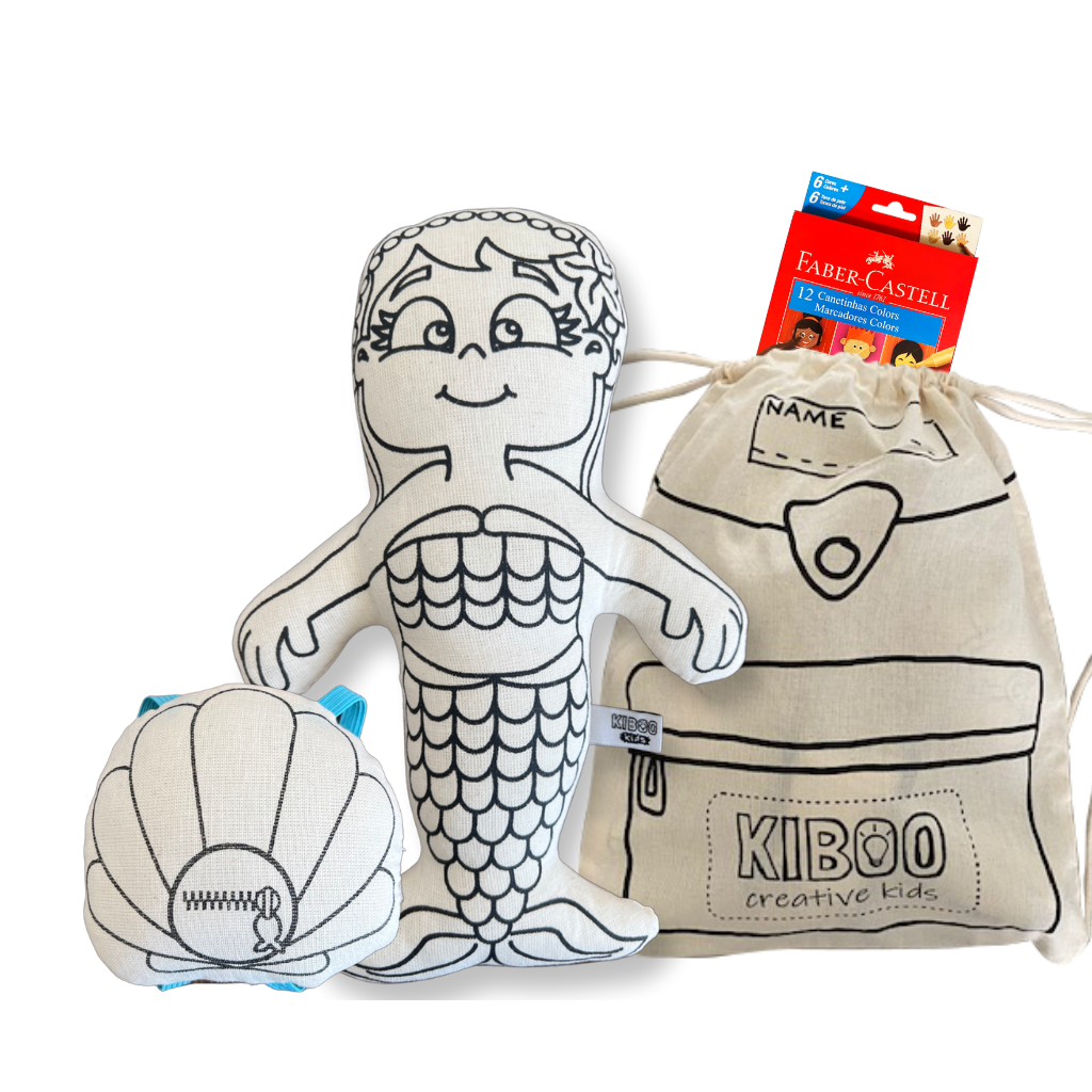 Kit Bonecos - menino de camiseta com listras – Kiboo Criativos